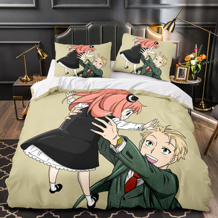 Comics SPY×FAMILY 2022 Bedding Set Quilt Cover Without Filler