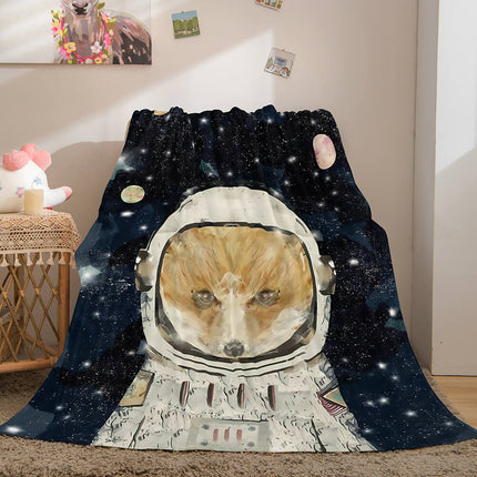 Conquerors Of Space Flannel Caroset Throw Cosplay Blanket