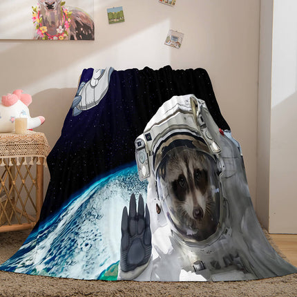 Conquerors Of Space Flannel Caroset Throw Cosplay Blanket