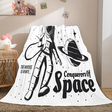 Conquerors Of Space Flannel Caroset Throw Cosplay Blanket