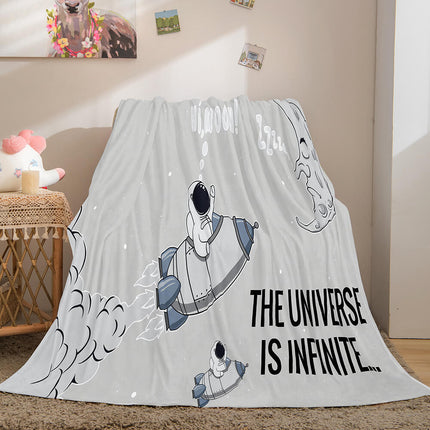 Conquerors Of Space Flannel Caroset Throw Cosplay Blanket