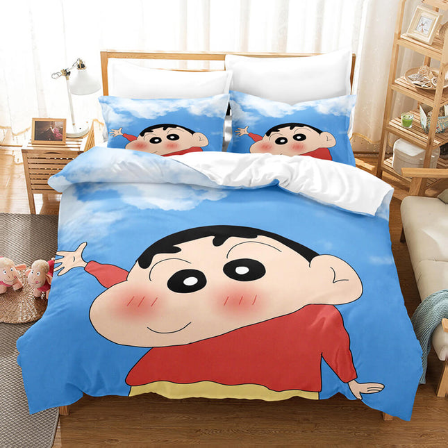Crayon Shin-chan Cosplay Bedding Set Quilt Cover Without Filler