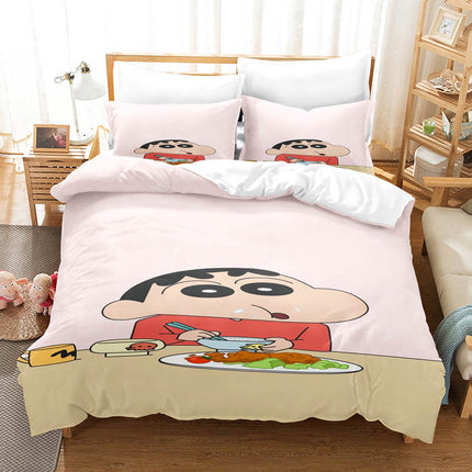 Crayon Shin-chan Cosplay Bedding Set Quilt Cover Without Filler