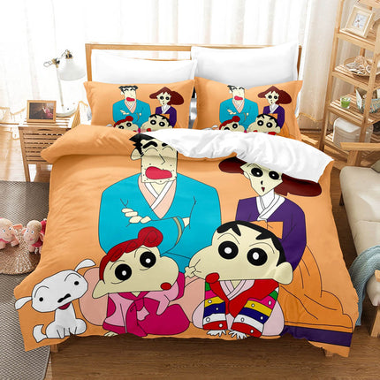 Crayon Shin-chan Cosplay Bedding Set Quilt Cover Without Filler