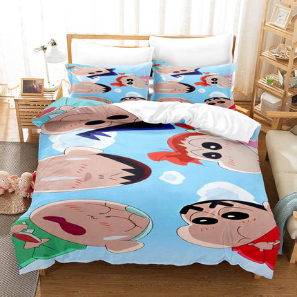 Crayon Shin-chan Cosplay Bedding Set Quilt Cover Without Filler