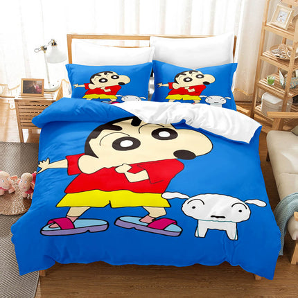 Crayon Shin-chan Cosplay Bedding Set Quilt Cover Without Filler