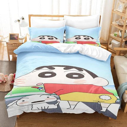 Crayon Shin-chan Cosplay Bedding Set Quilt Cover Without Filler