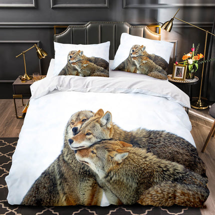 Cute Animals Bedding Set Quilt Covers Without Filler