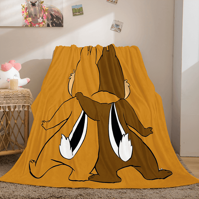 Cute Animals Soft Flannel Fleece Throw Cosplay Blanket