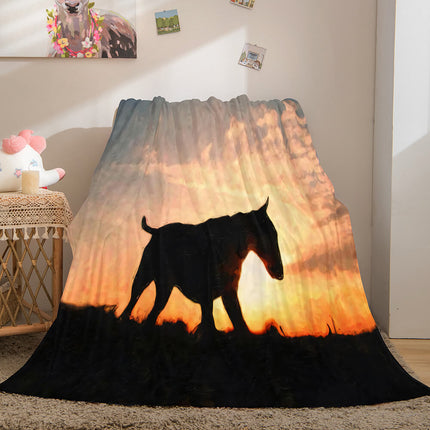 Cute Animals Soft Flannel Fleece Throw Blanket