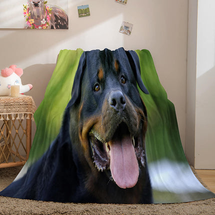 Cute Animals Soft Flannel Fleece Throw Blanket