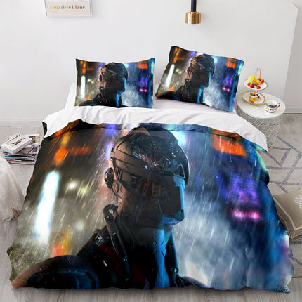 Cyberpunk Bedding Set Quilt Cover Without Filler