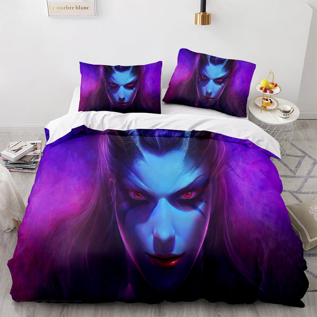 DOTA Cosplay Bedding Set Quilt Covers Room Decoration