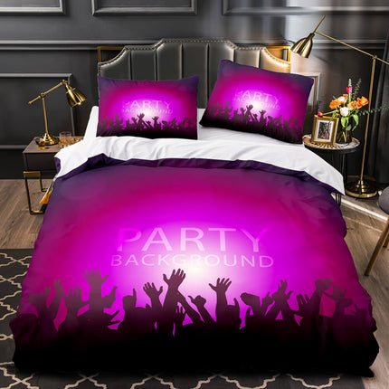 Dance Pattern Bedding Set Quilt Duvet Covers Bed Sets