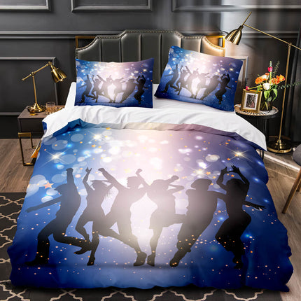 Dance Pattern Bedding Set Quilt Duvet Covers