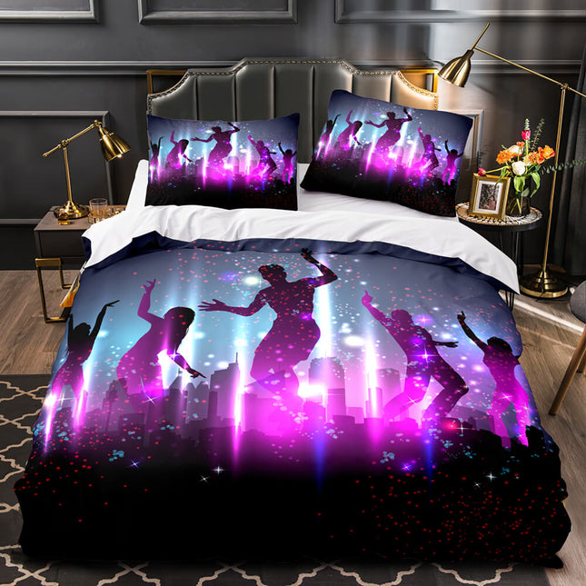 Dance Pattern Bedding Set Quilt Duvet Covers