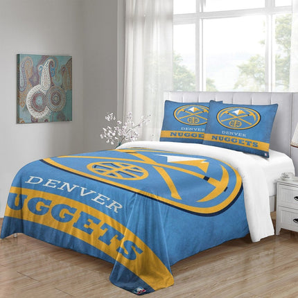 Denver Nuggets Bedding Set Duvet Cover Without Filler