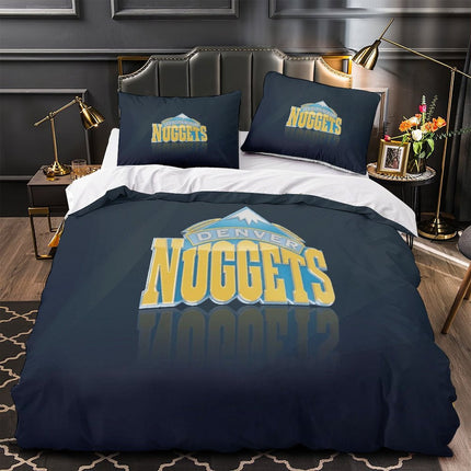 Denver Nuggets Bedding Set Duvet Cover Without Filler