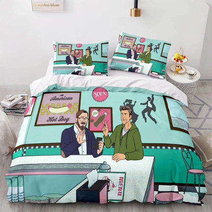 Dicktown Season 2 Bedding Set Quilt Duvet Cover Bedding Sets