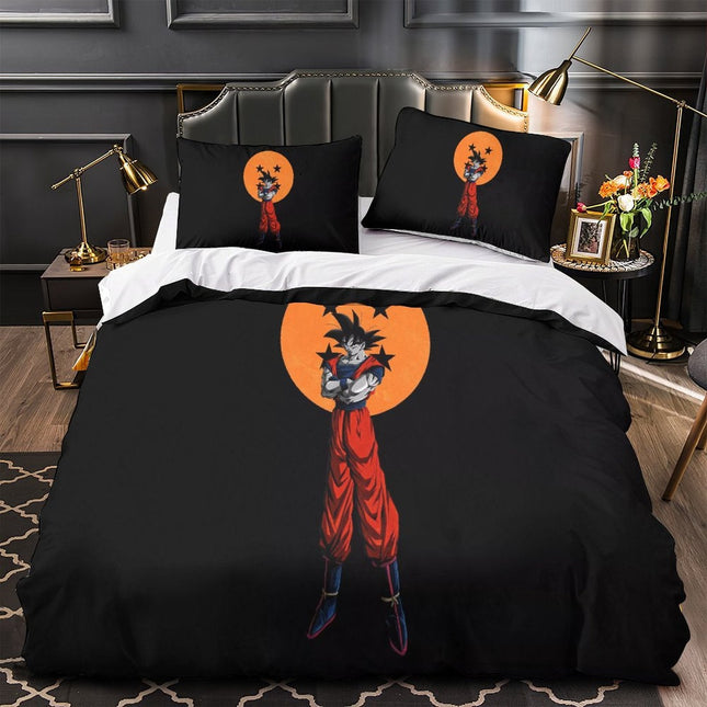 Dragon Ball Super Duvet Cover Kids Room Bedding Set Without Filler