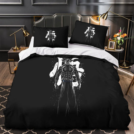 Dragon Ball Super Duvet Cover Kids Room Bedding Set Without Filler