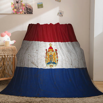 Famous Country National Flag Flannel Fleece Throw Blanket Bedding Sets