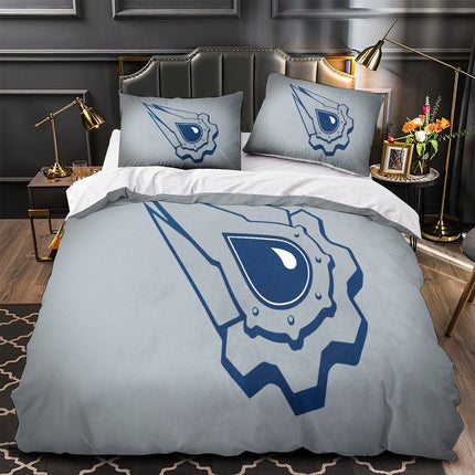 Edmonton Oilers Bedding Set Quilt Duvet Cover Without Filler