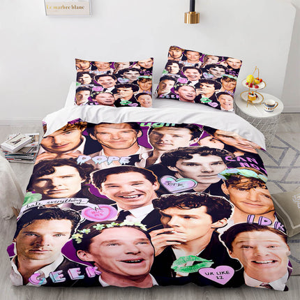 European American Stars Cosplay Bedding Sets Quilt Covers Without Filler