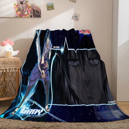 Fairy Tail Flannel Caroset Throw Cosplay Blanket