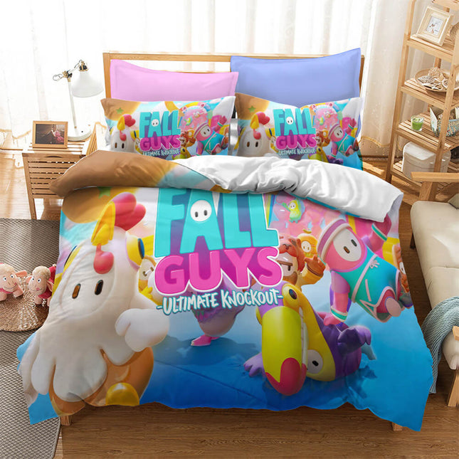 Fall Guys Ultimate Knockout Bedding Set Quilt Covers Without Filler