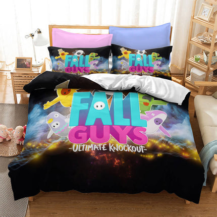 Fall Guys Ultimate Knockout Bedding Set Quilt Covers Without Filler