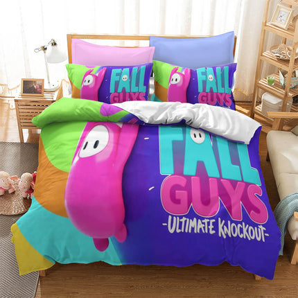 Fall Guys Ultimate Knockout Bedding Set Quilt Covers Without Filler