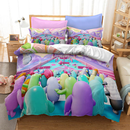 Fall Guys Ultimate Knockout Bedding Set Quilt Covers Without Filler