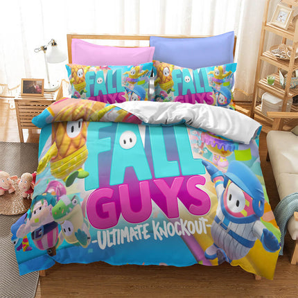 Fall Guys Ultimate Knockout Bedding Set Quilt Covers Without Filler