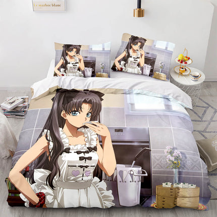 Fate stay night Tohsaka Rin Bedding Set Quilt Covers Without Filler