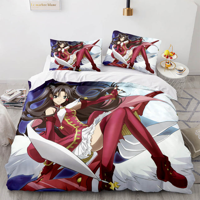 Fate stay night Tohsaka Rin Bedding Set Quilt Covers Without Filler