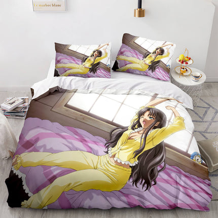 Fate stay night Tohsaka Rin Bedding Set Quilt Covers Without Filler