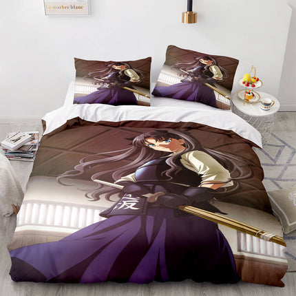Fate stay night Tohsaka Rin Bedding Set Quilt Covers Without Filler