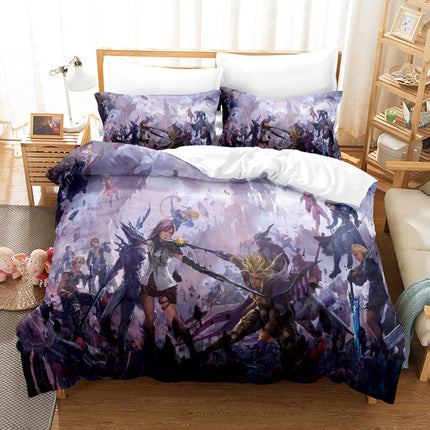 Final Fantasy Bedding Set Quilt Covers Without Filler