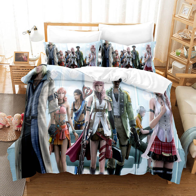 Final Fantasy Bedding Set Quilt Covers Without Filler