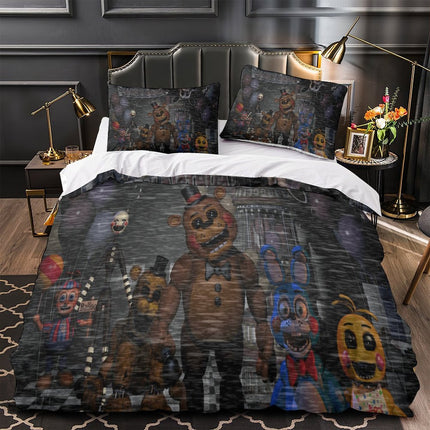 Five Nights at Freddy's 2 Duvet Cover Pattern Bedding Set Without Filler