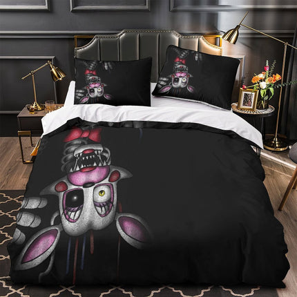 Five Nights at Freddy's 2 Duvet Cover Pattern Bedding Set Without Filler