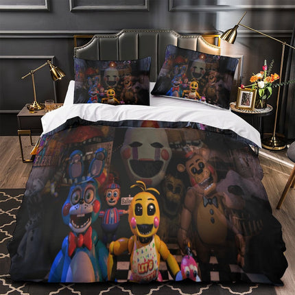Five Nights at Freddy's 2 Duvet Cover Pattern Bedding Set Without Filler