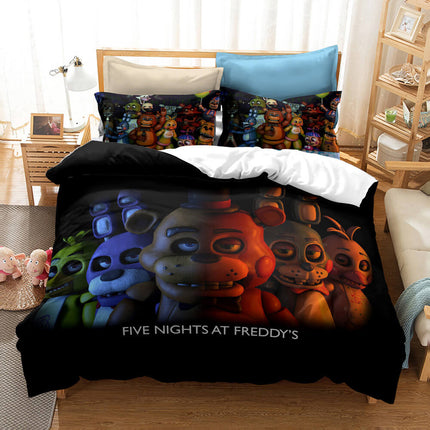 Five Nights at Freddy's Bedding Set Quilt Covers Without Filler