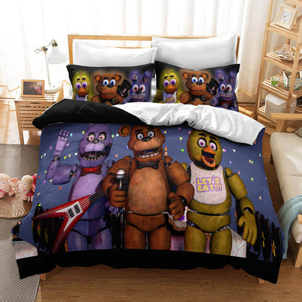 Five Nights at Freddy's Bedding Set Quilt Covers Without Filler