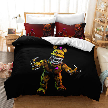 Five Nights at Freddy's Bedding Set Quilt Covers Without Filler