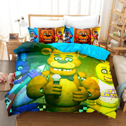 Game Five Nights at Freddy's Bedding Sets Pattern Quilt Covers