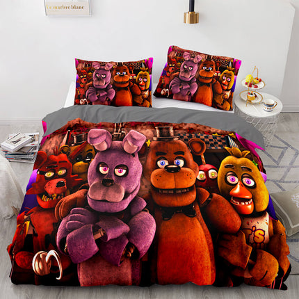 Five Nights at Freddys Bedding Set Quilt Cover