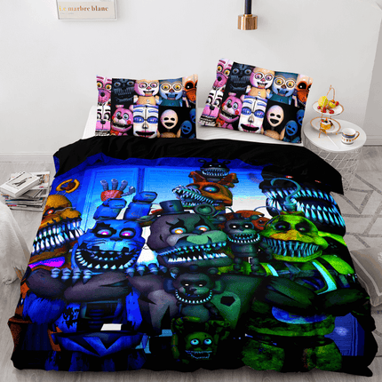 Game Five Nights at Freddy's Bedding Sets Pattern Quilt Covers