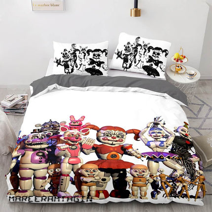 Game Five Nights at Freddy's Bedding Sets Pattern Quilt Covers